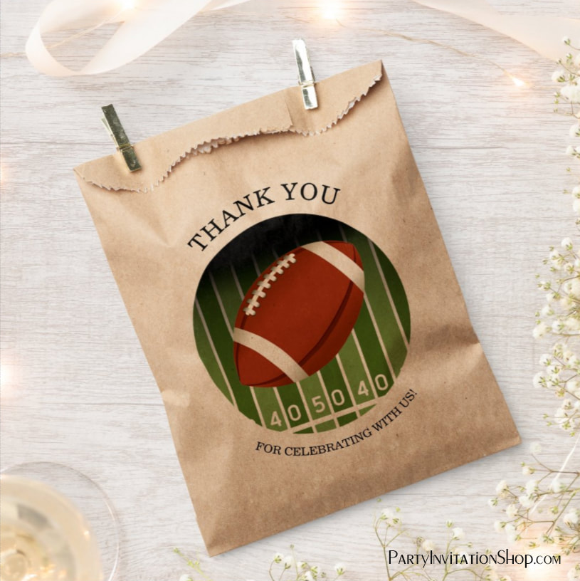 Football and Field Yard Markers Collection - PARTY INVITATION SHOP